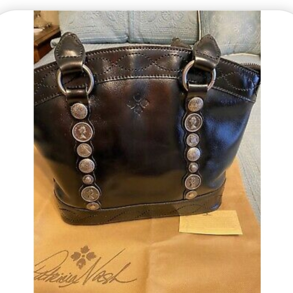 Patricia Nash Renaissance Coin Zorita Shoulder Bag